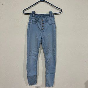 Girls Justice high rise jegging size 12 slim